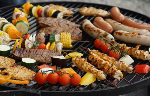 auf dem Grill